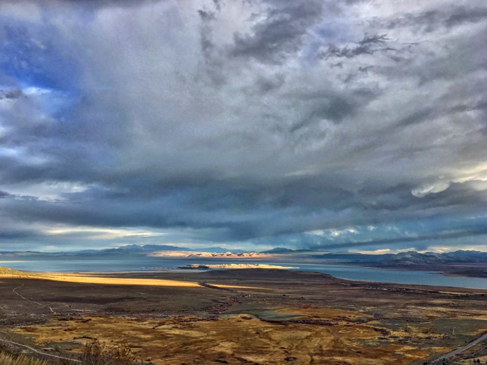 Disk Over Mono Lake