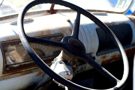 Inside the Old Chevy
