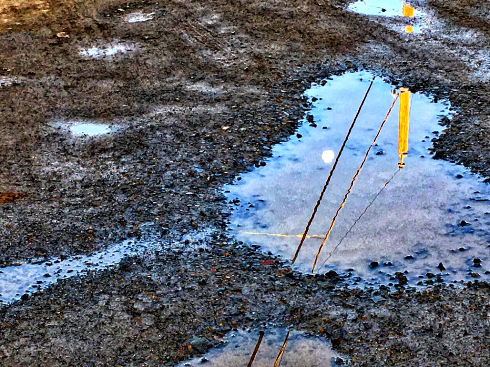 Moon in a Mud Puddle