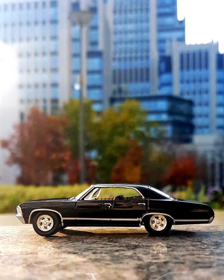 Greenlight 1967 Chevrolet Impala Sport Sedan Supernatural diecast model car