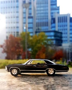 Greenlight 1967 Chevrolet Impala Sport Sedan Supernatural diecast model car