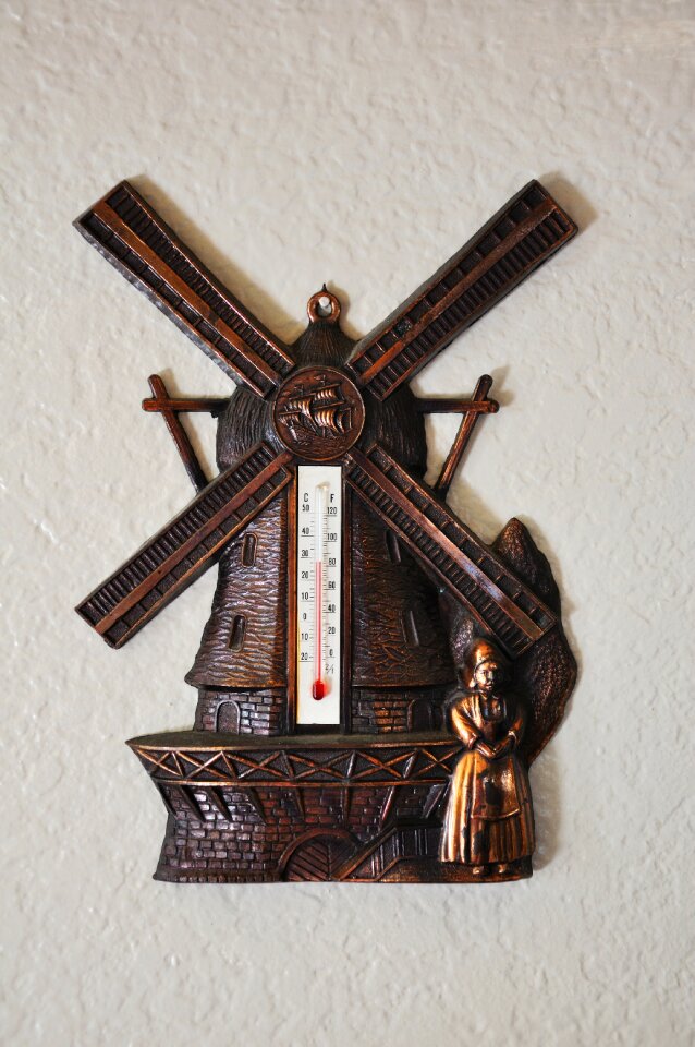 Temperature weather windmill