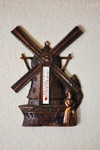 Temperature weather windmill photo