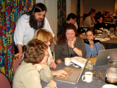 Bryan Alexander in Web 2.0 Storytelling Workshop