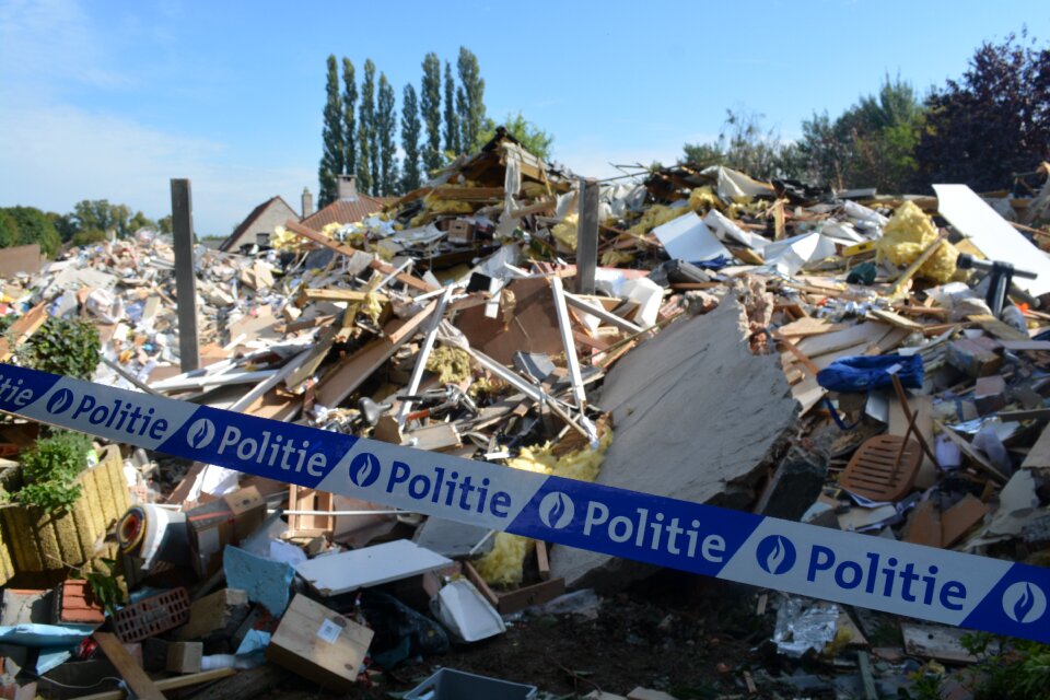 Gas explosion fiasco collapsed