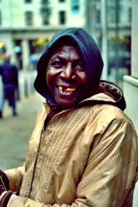Smiling Despite Cold