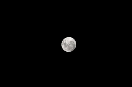 Nocturne sky full moon photo