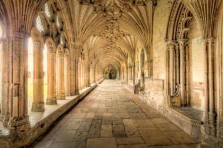 Canterbury Cathedral Cloisters photo