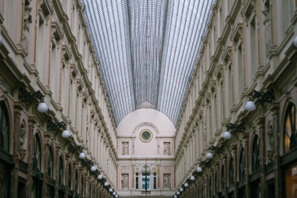 Building ceiling architecture photo