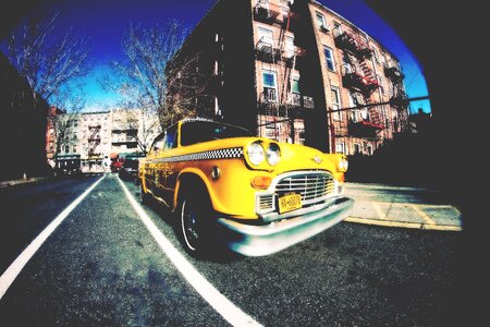 Nostalgia urban yellow