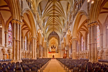 Lincoln Cathedral Nave photo