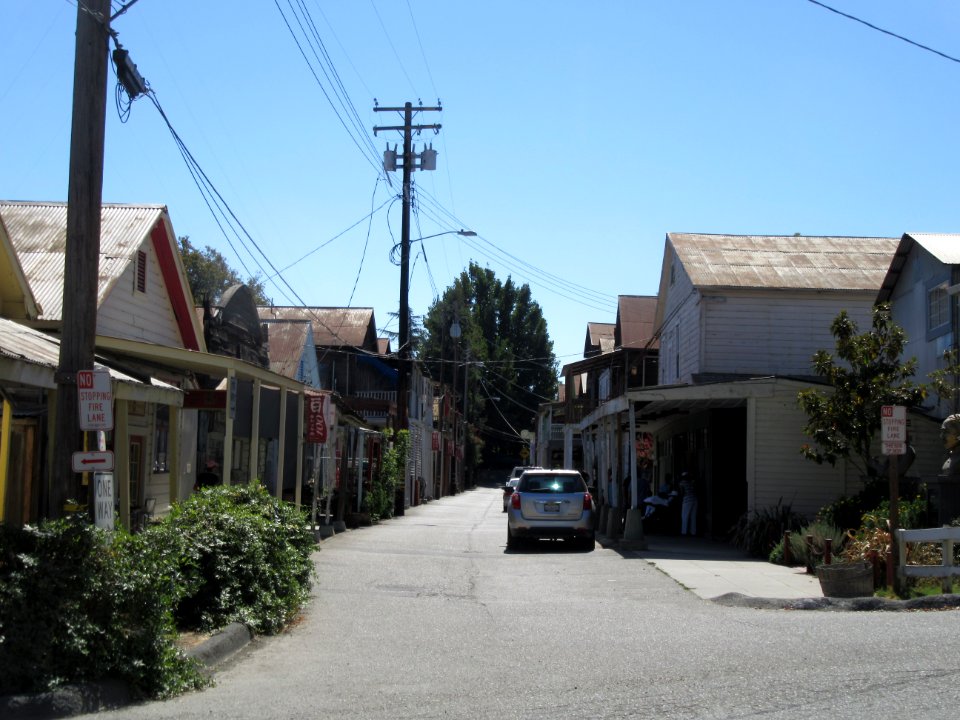 Locke Main Street (town built by Chinese immigrants)