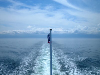 Flagpole and Wake