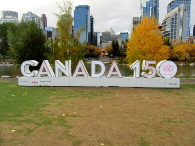Canada 150 Sign