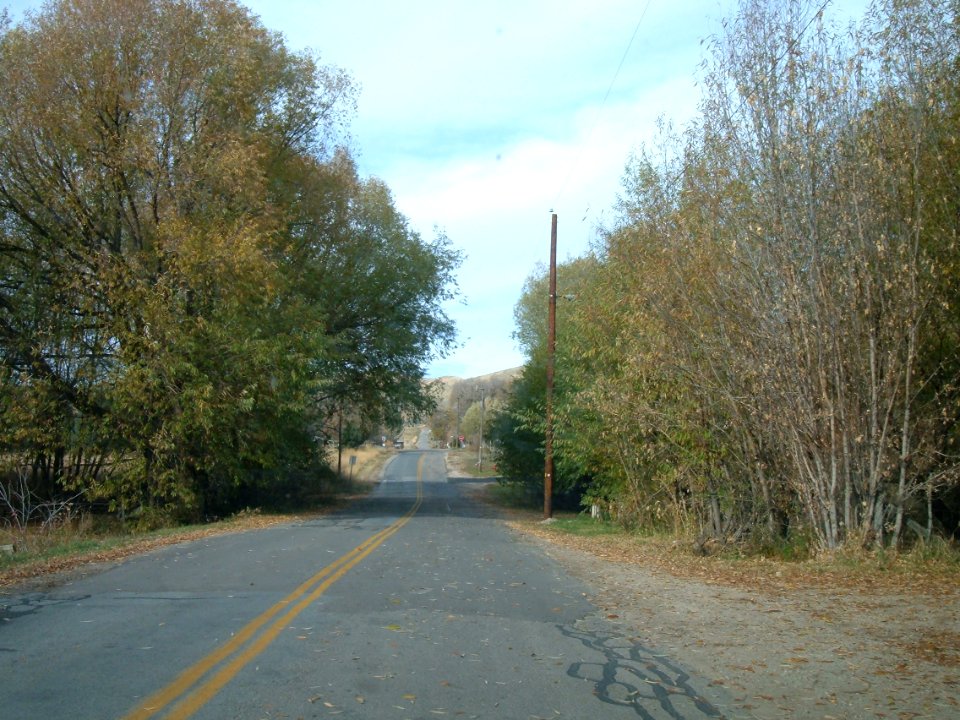 Wasatch mountain backroad