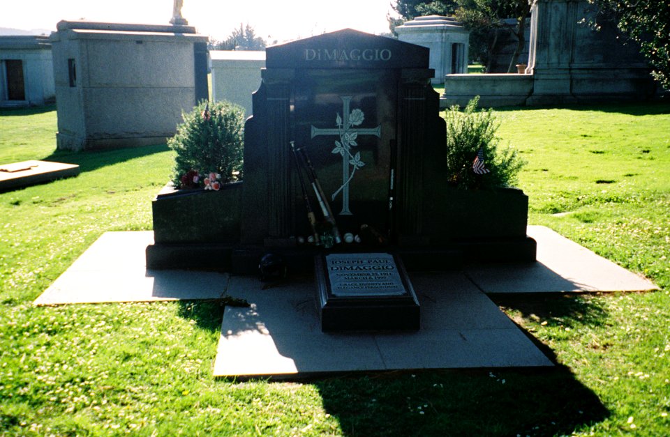 Grave of Joe DiMaggio