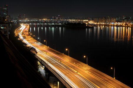 Han river no s island hangang bridge photo