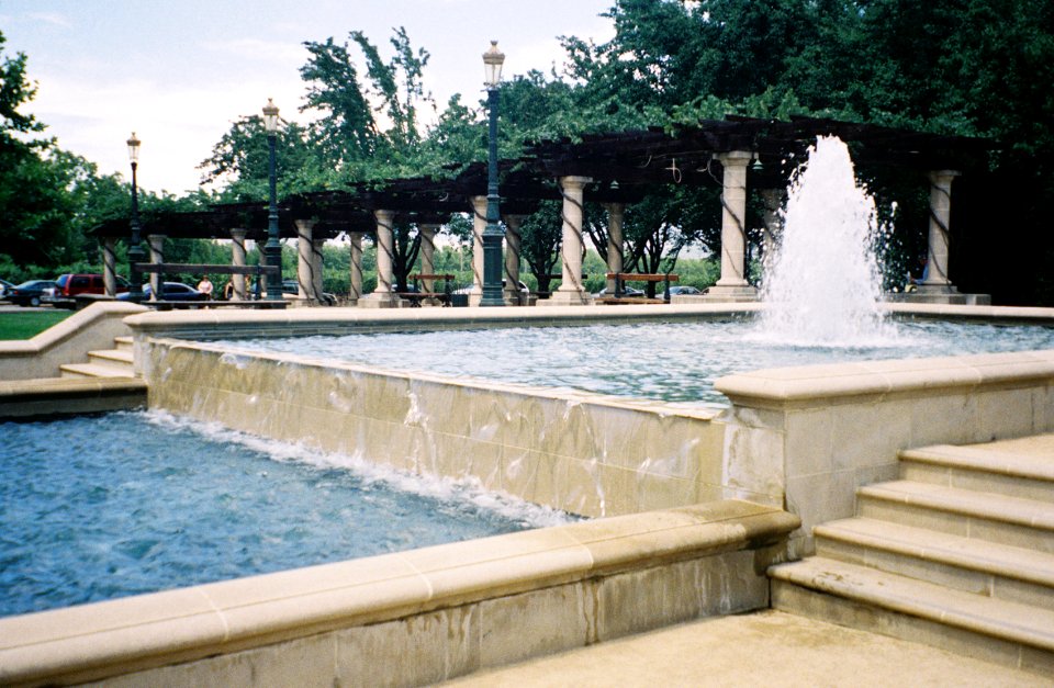 Inglenook Winery fountain
