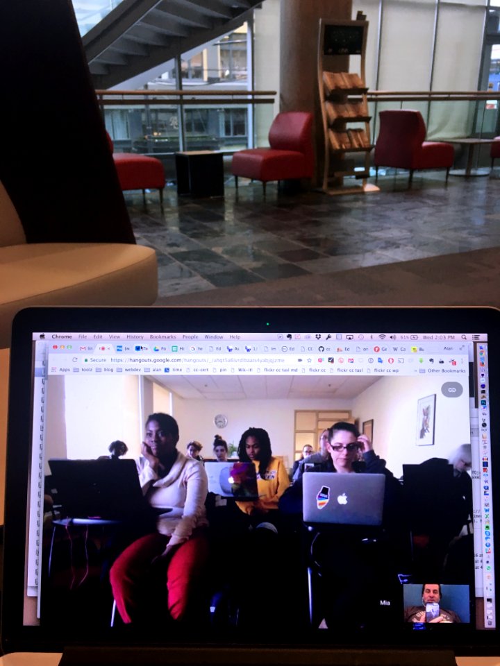 Connecting to #Netnarr Class from Vancouver