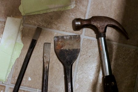 Dad's Brick Chisels Come Through