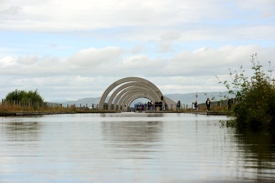 Mood mirroring river photo