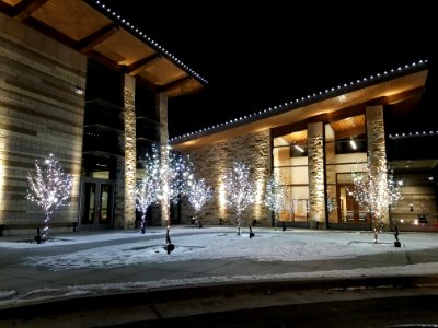 Cottonwood Heights City Hall Christmas Lights