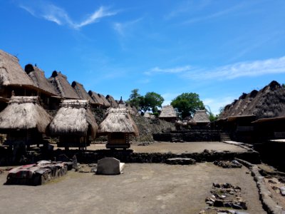 Traditionelles Dorf der Ngada photo