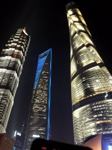 Jin-Mao-Turm, Weltfinanzzentrum, Shanghai Tower photo