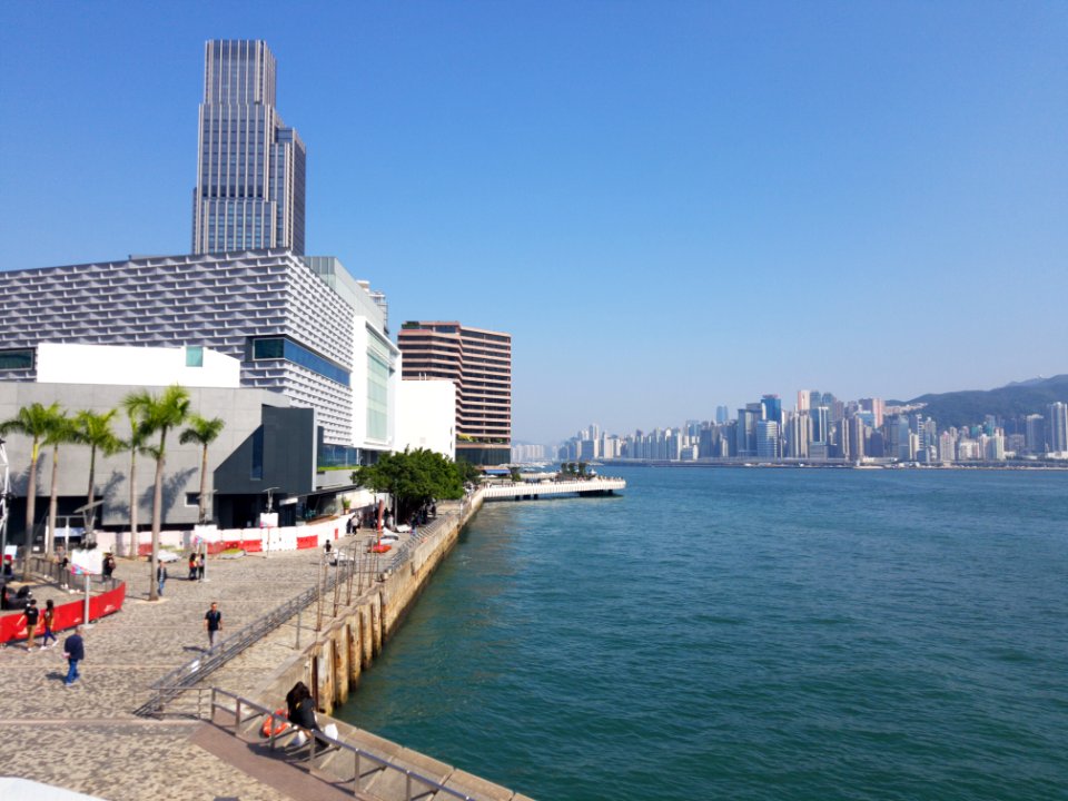 Blick auf Hong Kong: Ost