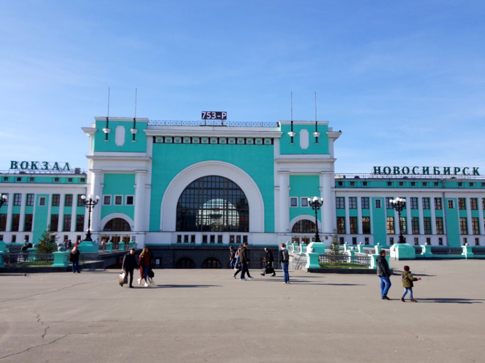 Bahnhof Nowosibirsk