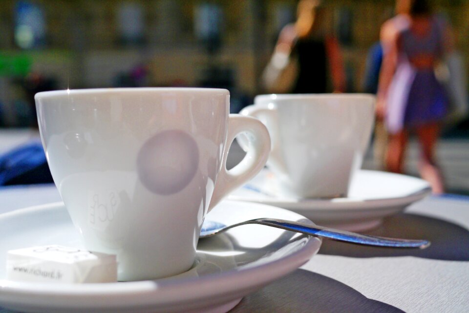 Cafe coffee cup espressotasse photo