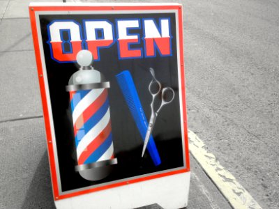 2015/365/63 Open as in Barber