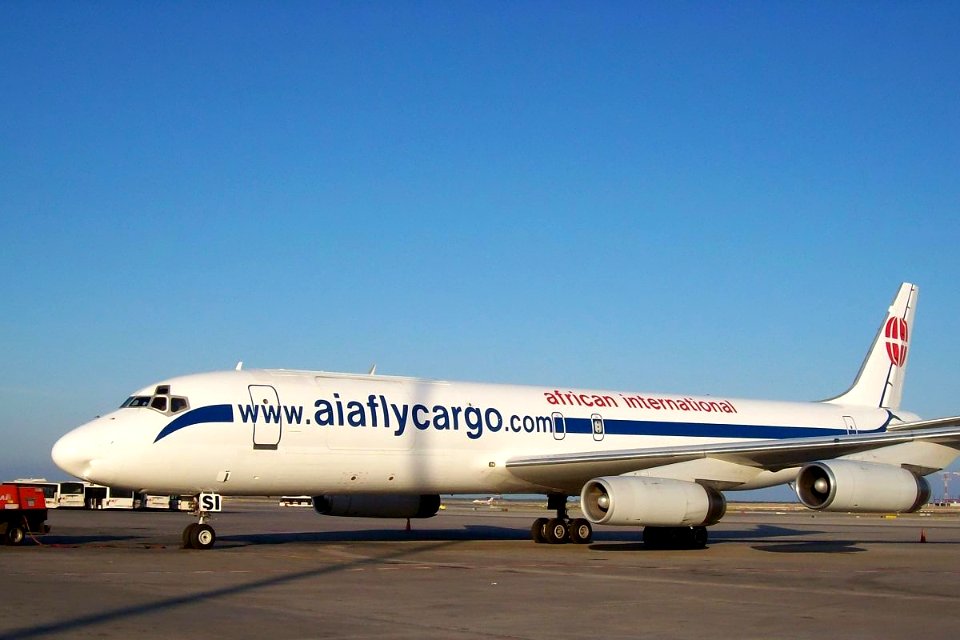 MCDONNELL DOUGLAS DC-8-62F AFRICAN INTERNATIONAL AIRWAYS OZ-OSI 2