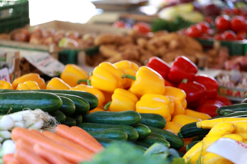 Vegetables mixed ripe