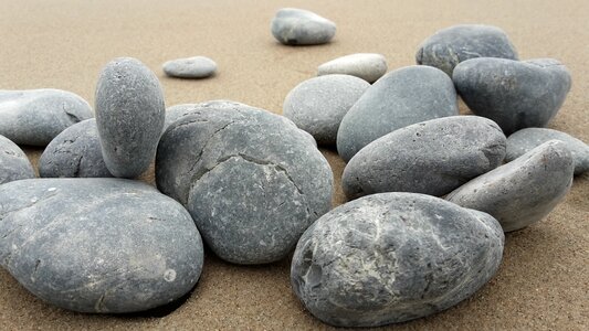 Rocks gray rock gray sand