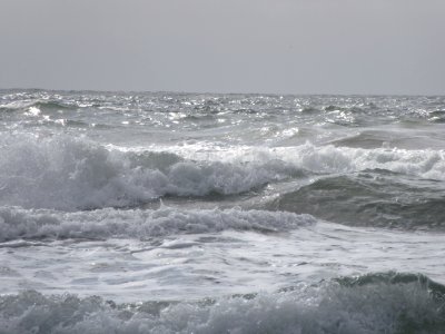 Crashing Waves on Ocean Beach (spot where I first saw the ocean back in 1991)