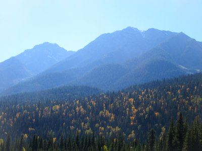 Canadian Rockies in Autumn photo