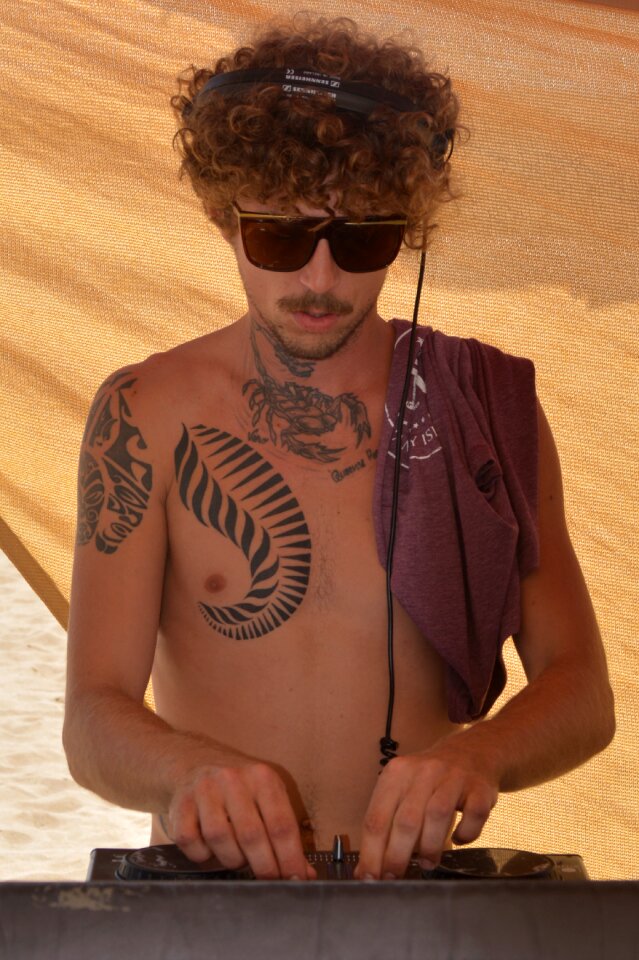 Job man tattoo