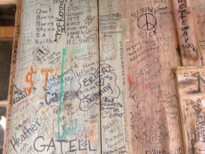Luckenbach General Store Graffiti