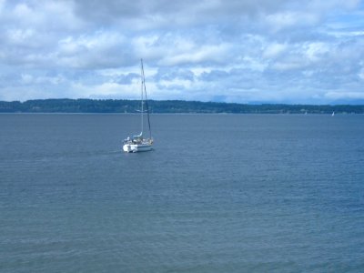 Boat on Puget Sound