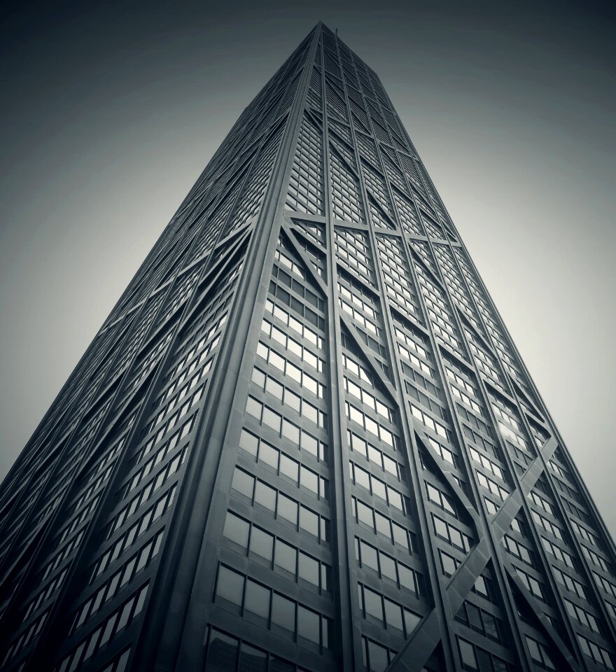 Skyscraper architecture city