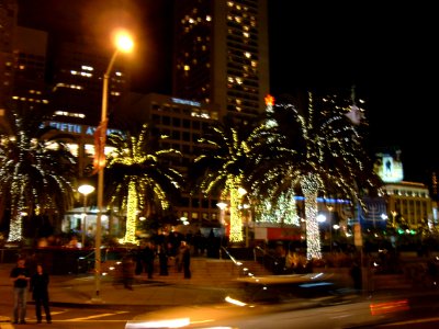 Union Square at Christmas