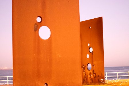 Escultura sombras y luz
