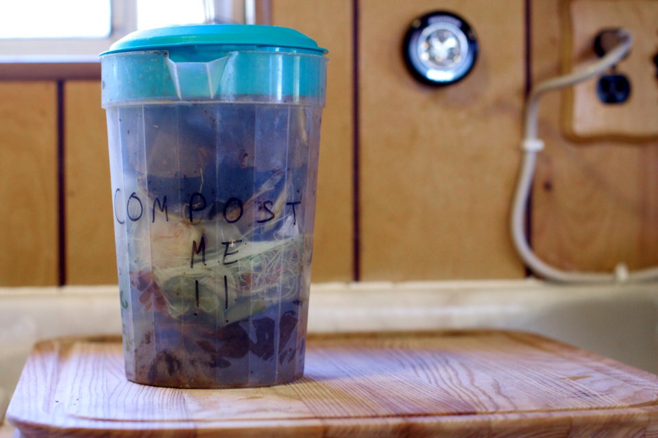 Compost Transport Receptacle