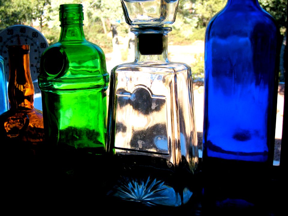 Bottles in the Window