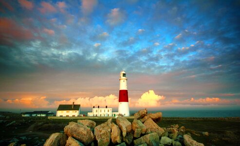 Light ocean maine photo