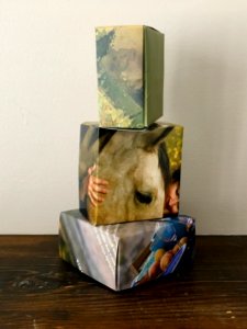 Book Cover Box Stack
