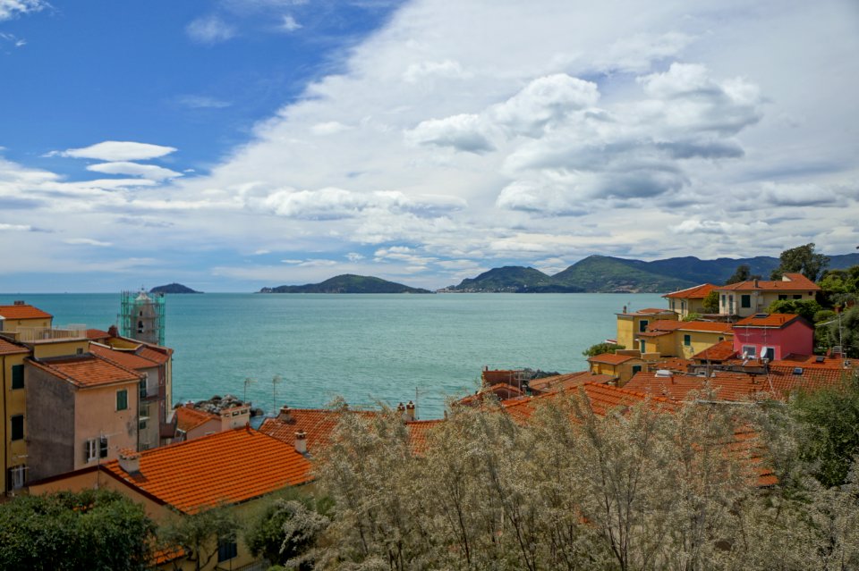 View of Portovenere from Tellaro