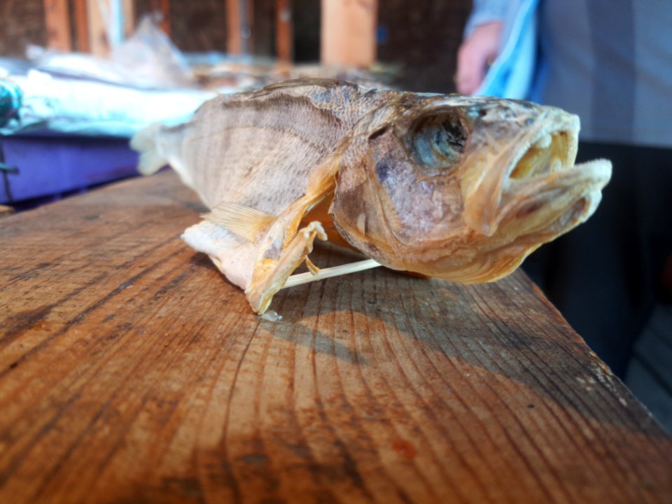 Getrockneter Fisch