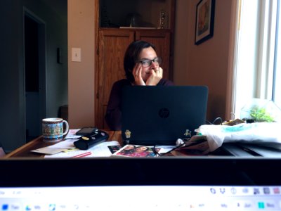 2018/365/266 Cori at Work